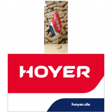 HOYER Tischfahne