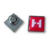 HOYER Pin Anstecker Metall Magnetverschluss